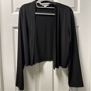 Calvin Klein black dress shrug NWT
